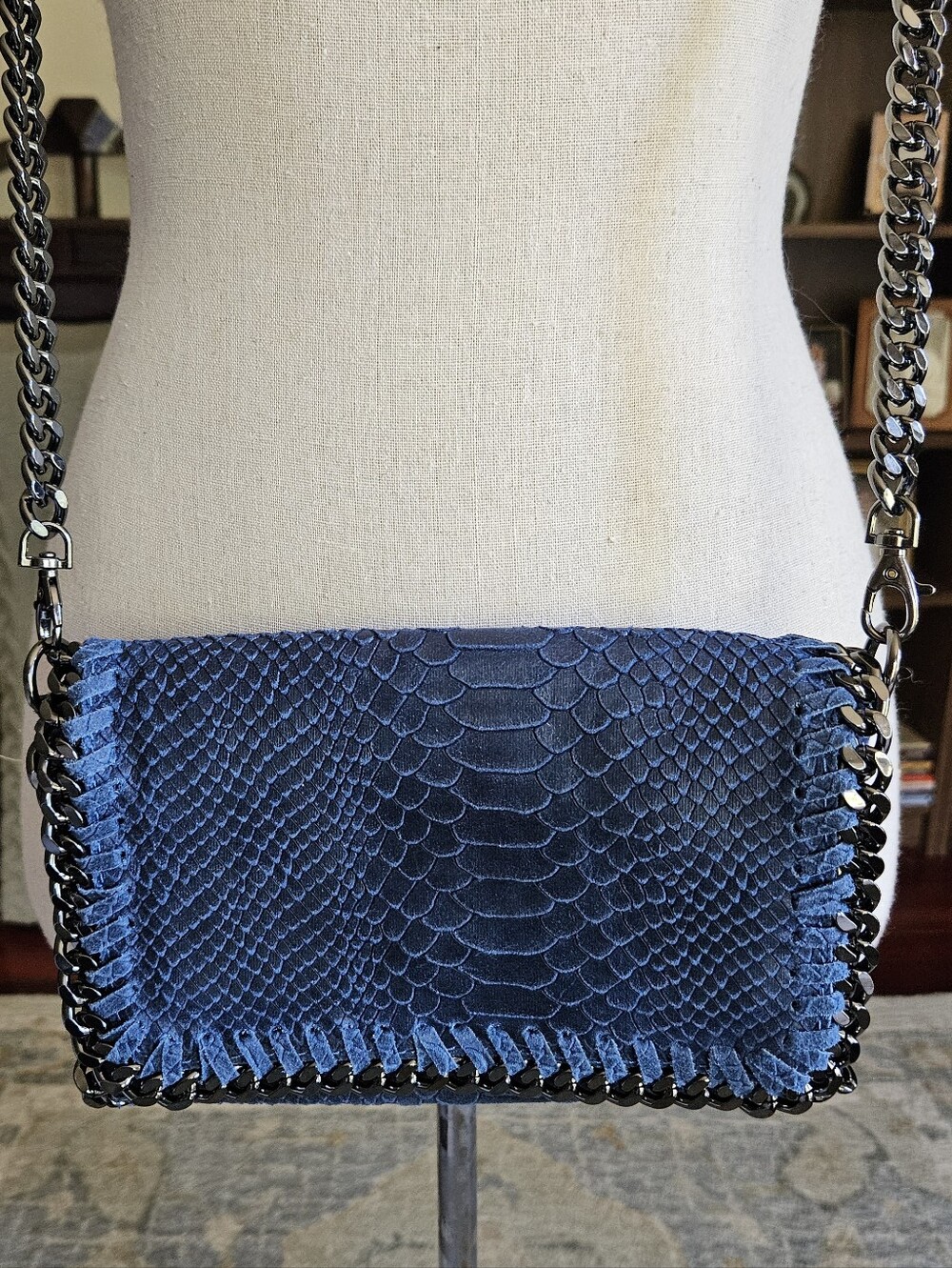 Italian Leather Clutch Bag